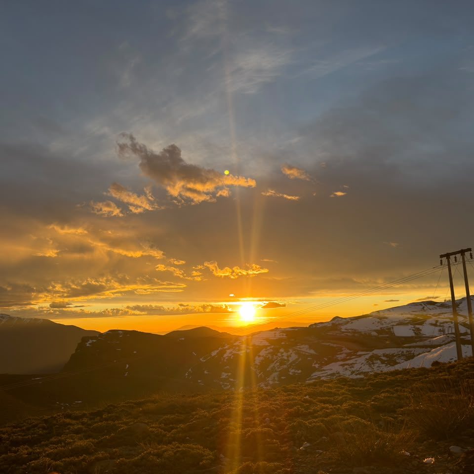 Sunset Valle Nevado