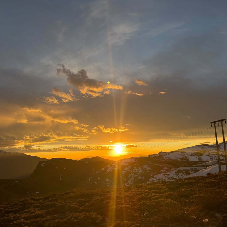 Sunset Valle Nevado — Infinitum 3K